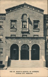 St. Mary's Hospital School of Nursing Postcard