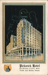 Pickwick Hotel Postcard