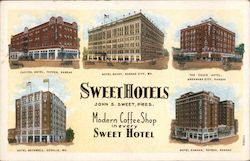 Sweet Hotels Postcard