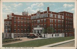 City Hospital Postcard