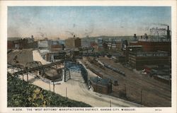 The West Bottoms Manufacturing District Postcard
