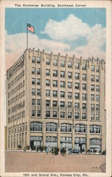 The Exchange Building Southeast Corner Postcard