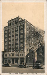 Senate Apartment Hotel Postcard