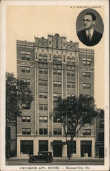 Cavalier Apartment Hotel Postcard