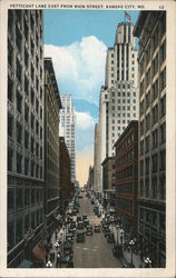 Petticoat Lane East from Main Street Postcard