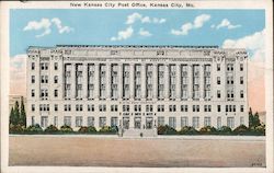 New Kansas City Post Officee Missouri Postcard Postcard Postcard