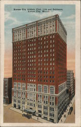 Kansas City Athletic Club Postcard