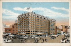 Dixon Hotel 12th & Baltimore Postcard