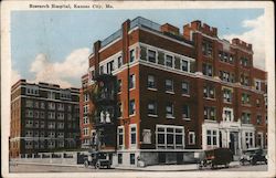 Research Hospital Postcard