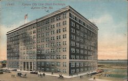 Kansas City Live Stock Exchange Missouri Postcard Postcard Postcard