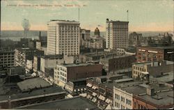 Looking Northeast from Baltimore Hotel Postcard