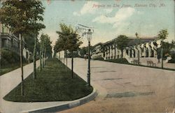 Pergola on the Paseo Postcard