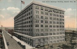 Live Stock Exchange Building Postcard