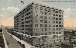 Live Stock Exchange Building Kansas City, MO Postcard Postcard Postcard