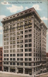 Rialto Building, Ninth and Grand Avenue Postcard