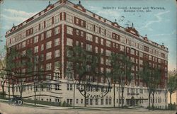 Bellerive Hotel, Armour and Warwick Kansas City, MO Postcard Postcard Postcard