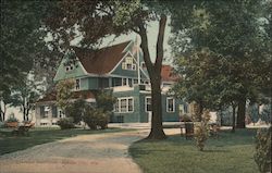 Evanston Golf Club Postcard