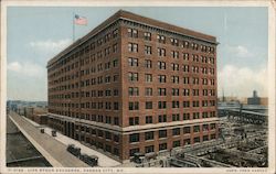 Live Stock Exchange Postcard