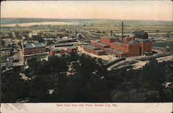 East View from City Point Postcard