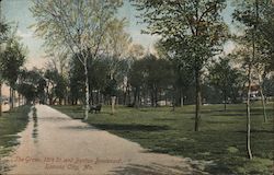 The Grove, 15th Street and Benton Boulevard Postcard