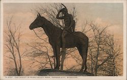 The Scout In Penn Valley Park Postcard