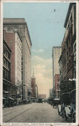Walnut Street North Near Tenth Postcard