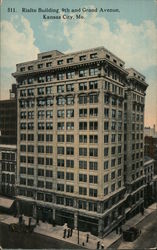 Rialto Building 9th and Grand Avenue Postcard
