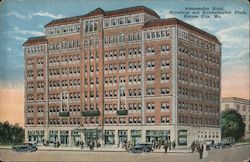 Ambassador Hotel , Broadway and Knickerbocker Place Postcard