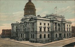 Post Office Building Postcard