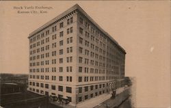 Stock Yards Exchange Postcard