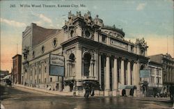 Willis Wood Theatre Kansas City, MO Postcard Postcard Postcard