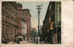 Ninth Street East from Wyancotte Postcard