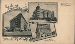 New Coates House, Hotel Baltimore, Midland Hotel Postcard