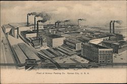 Plant of Armour Packing Company Postcard