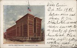 Hotel Baltimore Postcard