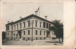Public Library Postcard