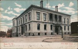 Public Library Postcard