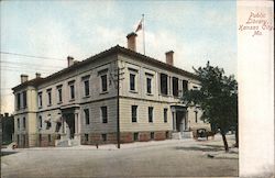 Public Library Postcard