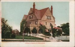 Typical Kansas City Residence Postcard
