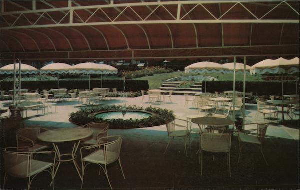 The Terrace Garden-Pickwick Arms Hotel Greenwich Connecticut