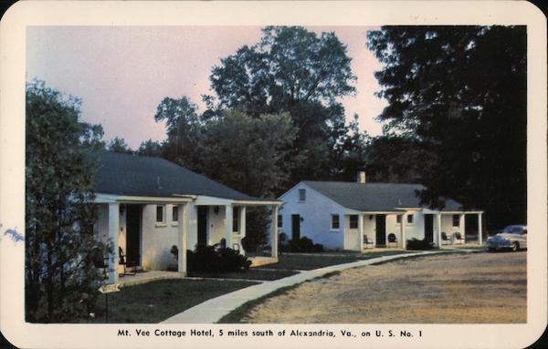 Mt. Vee Cottage Hotel Alexandria Virginia