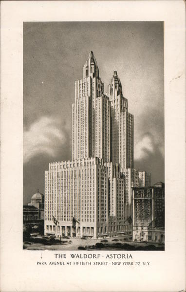 The Waldorf-Astoria New York