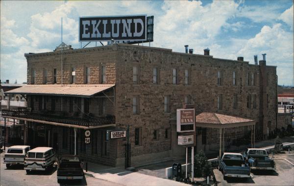 The Eklund Dining Room & Saloon Clayton New Mexico