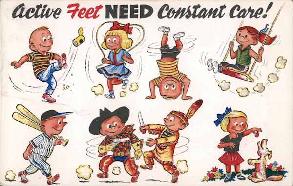 Active Feet Need Constant Care - Ernie Brewer Shoes for Children Phoenix Arizona