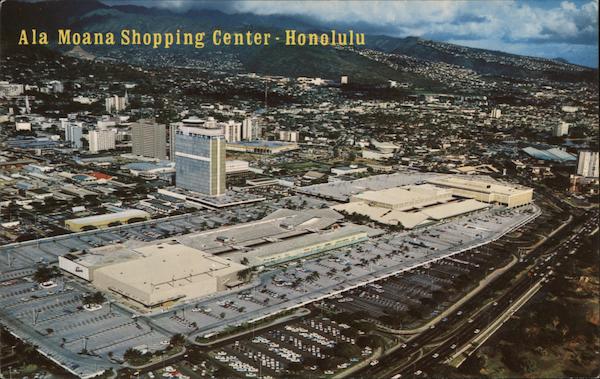 Ala Moana Shopping Center Honolulu Hawaii