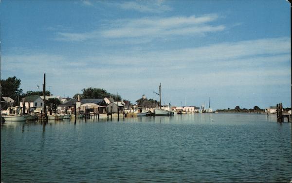 The Harbor at Ewell Smith Island Maryland F.W. Brueckmann