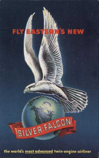 Eastern Airlines Silver Falcon Airline Advertising