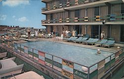 The Aristocrat Motel of Atlantic City Postcard