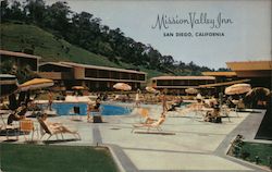 Mission Valley Inn Postcard