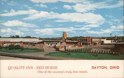 Quality Inn Red Horse Postcard